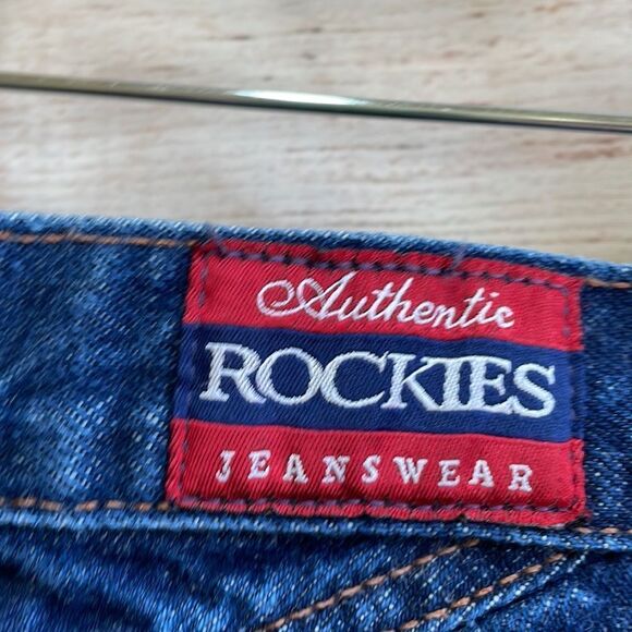 VINTAGE AUTHENTIC ROCKIES JEANS WEAR HIGH RISE TALL - Picture 5 of 8